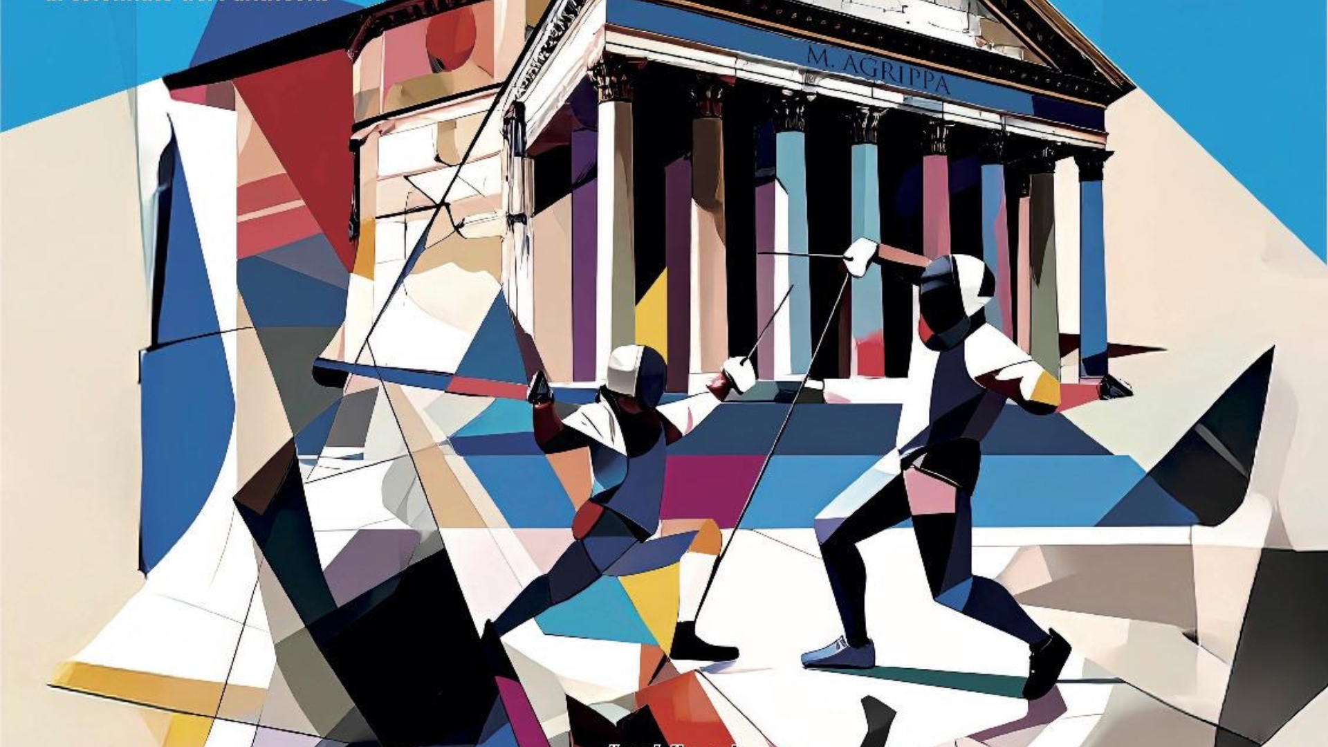 Fencing Lights Up Rome